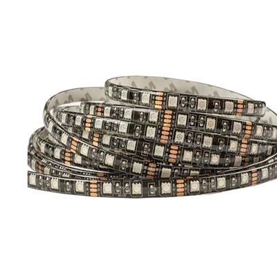 AMNOUR 5m 12V Input Black PCB 5050SMD Flexible LED Light Strip (Color : Waterproof IP65, Size : Green)