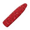 Yuuxorilu Red Flower Ironing Board Cover and Pad Standard Ironing Board Cover with Elastic Edge and Hook and Loop Fasteners Scorch and Stain Resistant Cotton Ironing Covers view 1