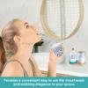 J&J Deals Mouthwash Pump Dispenser with Bamboo Bathroom Tray and Cup Holder for Bathroom Organization and Aesthetic, 16oz Refillable Mouthwash Container with Bathroom Cup Dispenser, Mouthwash Dispense view 4