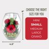 Fiora Flower | Long Lasting Real Roses in a Sealed Vase | Lasts up to 5 Years | Unique Present Gift view 3