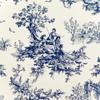 Thomasville At Home Bouvier Blue Bedspreads, Cal-King 118" Long x 114" Wide, Single Cotton Bedspread (1), Bedroom view 3