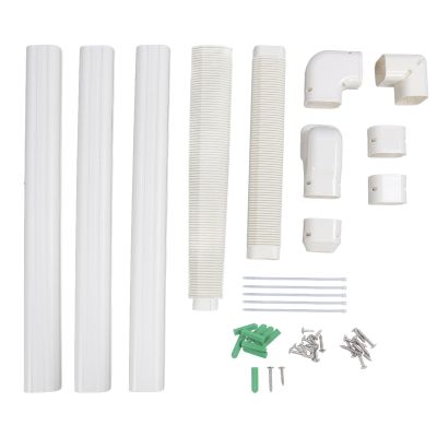Mini lit Air Conditioners Decorative PVC Line Set Cover Kit for Mini lit Heat Pump Systems Tubing Cover Line Set Cove Kit
