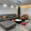 Footstool Living Room Leather Stool Round Stool Solid Wood Shoe Bench Sofa Stool Home Coffee Table Small Stool Strong and Firm Size 37 * 23cm/14.6 * 9.1 Inches(Color:Football) view 3