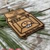 2026 Bun in The Oven Christmas Tree Ornament | 2025 Pregnancy Ornament | Gift for Expecting Parents Parents to be Gift (Natural) view 3