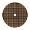 DKJlitter Christmas Tree Skirt, Thomson Camel Tartan Xmas Tree Skirts Mat Farmhouse Rustic Xmas Holiday Indoor Party Outdoor Decoration 48 inches view 2