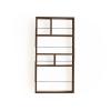 HEXEH Shelf Bookcase Wall-Mounted Bookshelves Home Living Room Wooden Bookshelf Decorative Display Stand for Living Room, Bedroom, Office Storage Shelf Bookcase Storage Shelves view 1