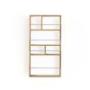 HEXEH Shelf Bookcase Wall-Mounted Bookshelves Home Living Room Wooden Bookshelf Decorative Display Stand for Living Room, Bedroom, Office Storage Shelf Bookcase Storage Shelves view 4