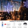 Zimati 2 Pack Christmas Window Lights Decorations Snowflake Silhouette view 4