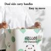 Household Plastic Material Dirty Clothes Bin, Large Waterproof Laundry Basket, Toy Sundry Storage Basket view 4