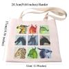 PXTIDY Dragon Novel Inspired Gift Fantasy Novel Dragon Tote Bag Dragon Party Gifts Bookish Tote Bag view 4
