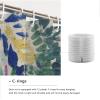 SHUODAOCO Henri Matisse Art Aesthetic Shower Curtains Set Abstract Watercolor Graffiti Waterproof Polyester Fabric Shower Curtain Liners & Hooks 60Wx72L view 4