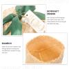 ABOOFAN Woven Candy Basket Handmade Storage Bin for Weddings Parties and Events Lightweight Rustic Design Bowknot for Candy and Decorations view 2