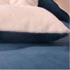 ZTGL Fluffy Plush Lamb Quilts, Autumn and Winter Thick Warm Luxury Flannel Duvet, Double-Sided Velvet Soft Comforter Core, Thickened Blanket Bedding,Blue,180x220cm(3.0kg) view 3