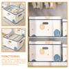 Cabilock Storage Bin Handles Clothes Organizer for Bedroom and Home Use Space-saving Design Tidy up Your Space Craftsmanship view 4