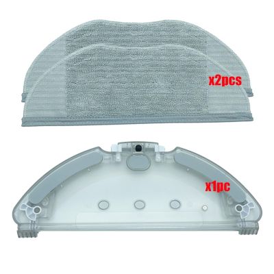 ZeAda Mop Cloth Bracket Parts,Compatible for Xiaomi Mijia G1 MJSTG1 Mi Robot Vacuum-Mop Essential Vacuum Cleaner Mop Rags Accessories (Color : Set2)