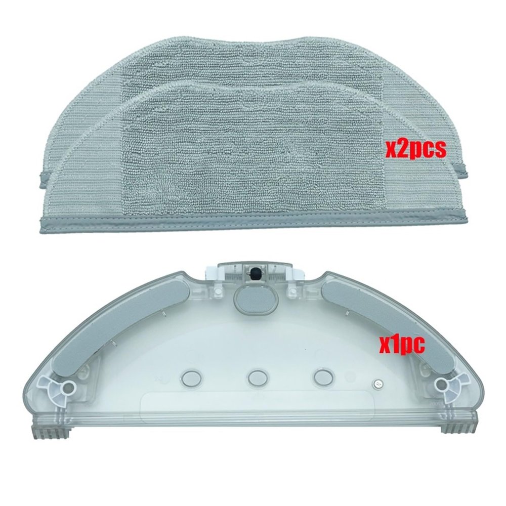 ZeAda Mop Cloth Bracket Parts,Compatible for Xiaomi Mijia G1 MJSTG1 Mi Robot Vacuum-Mop Essential Vacuum Cleaner Mop Rags Accessories (Color : Set2)