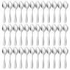 Unokit 36-Piece Tea Spoons Set Silverware - 6.7 inch Stainless Steel Spoon, Dessert, Table, Silverware Spoons Only for Home, Kitchen or Restaurant - Mirror Polished, Dishwasher Safe view 1