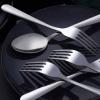 Unokit 36-Piece Tea Spoons Set Silverware - 6.7 inch Stainless Steel Spoon, Dessert, Table, Silverware Spoons Only for Home, Kitchen or Restaurant - Mirror Polished, Dishwasher Safe view 4