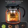 Thermal Coffee Carafe, 34oz Double Wall Vacuum Coffee Carafe Stainless Steel Thermal Tea Pot Beverage Dispenser for Keeping Hot/Cold Coffee Milk Tea(Orange) view 2