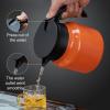 Thermal Coffee Carafe, 34oz Double Wall Vacuum Coffee Carafe Stainless Steel Thermal Tea Pot Beverage Dispenser for Keeping Hot/Cold Coffee Milk Tea(Orange) view 4