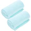 Alipis 2pcs Cotton Facial Towels - Absorbent Soft Facial Towels for Home Use, Ideal for Cleansing and Makeup Removal, 16 X 27 Inches view 1