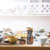 Uonlytech 1set Japanese Sake Set Ceramic Sake Pot Cups Traditional Japanese Design Easy to Clean for Home Entertaining Decorative Use view 4