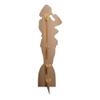 Star Cutouts SC2384 Marilyn Monroe Beach 1962 Black and White Cardboard Cutout with Mini view 4