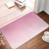 Cioroper Bathroom Mats Rugs Non-Slip, Washable Floor Mat Bathroom Decorations Black Stripes with Gold Dots for Shabby Bath Mats,16x24inch view 2
