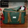 Covermates Keepsakes Treasurekeeper Storage Bag - Carrying Handles, ID Window - Holiday Storage, Green view 2