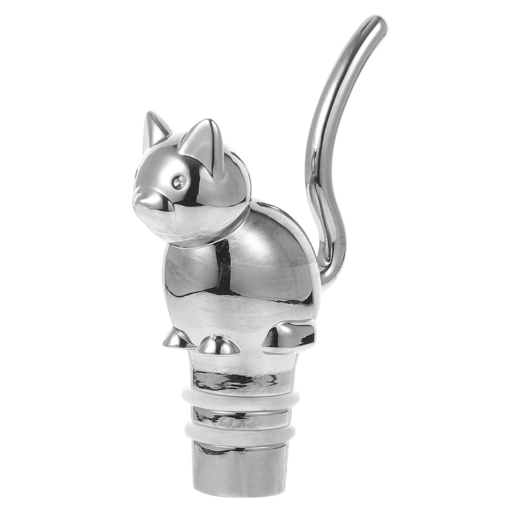 TIDTALEO beverage bottle caps wine bottle vinegar pourer decorative wine plug cat bottle stoppers bottle stopper plug bottle stoppers whiskey reusable bottle cap wine stopper seal