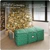 Covermates Keepsakes Christmas Tree Cinch Bag Durable Polyester Tree Storage with Reinforced Handles & Built-in Cinch Straps Trees, Lights & Holiday Dcor, Green Snowflake view 2