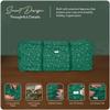 Covermates Keepsakes Christmas Tree Cinch Bag Durable Polyester Tree Storage with Reinforced Handles & Built-in Cinch Straps Trees, Lights & Holiday Dcor, Green Snowflake view 4