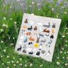 G2TUP Type Of Rabbits Reusable Bag Bunnies Tote Bag Rabbit Lover Bunny Mom Easter Gift (Rabbits Tote Bag) view 3