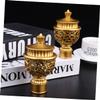 IMIKEYA 12 Pcs Curtain Rod Ends Curtain Pole Finial Rods Ends Finials Fittings Outdoor s Window s Window s Decorative Cap Knob Classic view 4