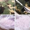 SBOJI Pouf for Living Room, Tatami Mat Pouffe, Round Bean Bag Faux Lambswool Pouffe, Foot Rest Footstool for Sofa view 4