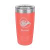 French Horn Player Personalized Insulated 20 oz Tumbler (Olive Green) view 1