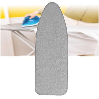 DOUKI Ironing Board Cover 15x 48Cotton Ironing Board Pad Heat Resistant Iron Board Cover Fits Standard Sizes, Replacement Ironing Padding, Adjustable (Color : Silver, Size : 15x48 inch (120 x 40 c