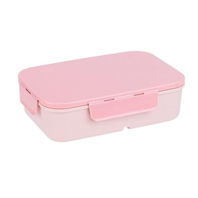 PBENO Food Storage Container Flip-top Fresh-Keeping Box with Compartments for Office Workers Can Microwave Fresh-Keeping Storage Box Sealed Box Kitchen Refrigerator Food Organizer
