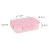 PBENO Food Storage Container Flip-top Fresh-Keeping Box with Compartments for Office Workers Can Microwave Fresh-Keeping Storage Box Sealed Box Kitchen Refrigerator Food Organizer view 2