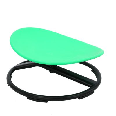 Sensory Training Rotary ChairHousehold Balance Training ChairAutism Spinning ChairPromote Sensory Exploration and Motor Skills Development in A Fun Way (Green)