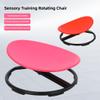 Sensory Training Rotary ChairHousehold Balance Training ChairAutism Spinning ChairPromote Sensory Exploration and Motor Skills Development in A Fun Way (Green) view 2