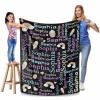 MyPupSocks Customized Flannel Girls/Boys Name Blanket - Personalized Throw Blanket Gift for Boys and Girls Birthday Christmas view 4