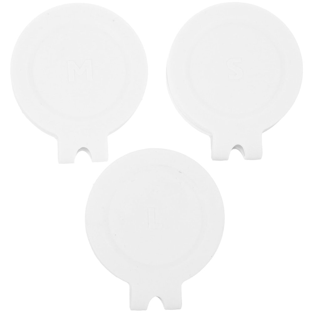 Angoily 3pcs Leak Jar Lid Dispenser for Shampoo and Shower Gel Bottles Bathroom Accessory for Home Use Smooth Edges Easy to Install for Spices and Liquids