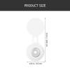 Angoily 3pcs Leak Jar Lid Dispenser for Shampoo and Shower Gel Bottles Bathroom Accessory for Home Use Smooth Edges Easy to Install for Spices and Liquids view 2