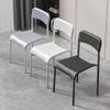 TemkIN 3pcs Quality Plastic Dining Chair Indoor-Outdoor Use Stackable Classic Recreation Seating Indoor Living Kitchen Room Restaurant Furniture Chair view 1