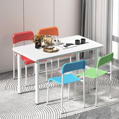 TemkIN Plastic Dining Chairs Set of 4, Mid Century Modern Kitchen & Dining Room Chairs for Dining Room, Accent Dining Side Leisure Chairs, for Home Living Room Kitchen Restaurant