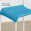 TemkIN Plastic Dining Chairs Set of 4, Mid Century Modern Kitchen & Dining Room Chairs for Dining Room, Accent Dining Side Leisure Chairs, for Home Living Room Kitchen Restaurant view 4