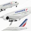 1:160 Scale 17.7-Inch Die-Cast Resin Aircraft Model with Stand - Detachable, Premium Birthday Gift for Aviation Enthusiasts & Collectors (White, No Light) view 3