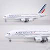 1:160 Scale 17.7-Inch Die-Cast Resin Aircraft Model with Stand - Detachable, Premium Birthday Gift for Aviation Enthusiasts & Collectors (White, No Light) view 4