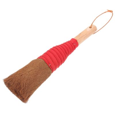 UPKOCH Wok Scrubbing Brush with Sturdy Bristles for Kitchen Cleaning Soft Palm Scrub Brush for Dishes Pots and Non-Stick Cookware for Home and Restaurant Use